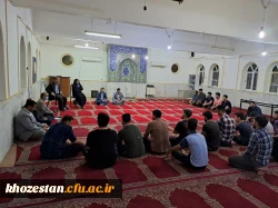 نشست دانشجویی سرپرست مدیریت امور پردیس ها استان با  دانشجویان ساختمان دکتر حسابی  6