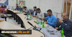 نشست صمیمانه مدیریت دانشگاه فرهنگیان استان با کارکنان اداری پردیس های رسول اکرم وفاطمه الزهرا 5