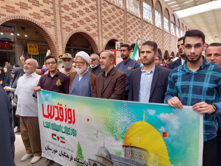 گزارش تصویری از راهپیمایی روز قدس 3