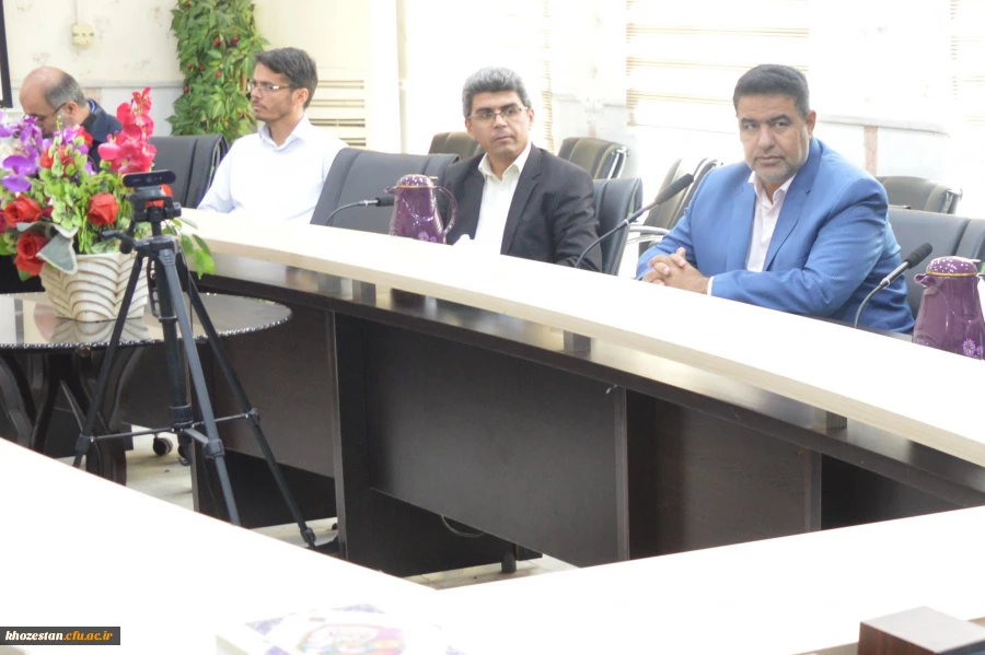 برگزاری جلسه شورای مدیریت،نظارت و ارزیابی و توسعه منابع انسانی دانشگاه فرهنگیان استان  7