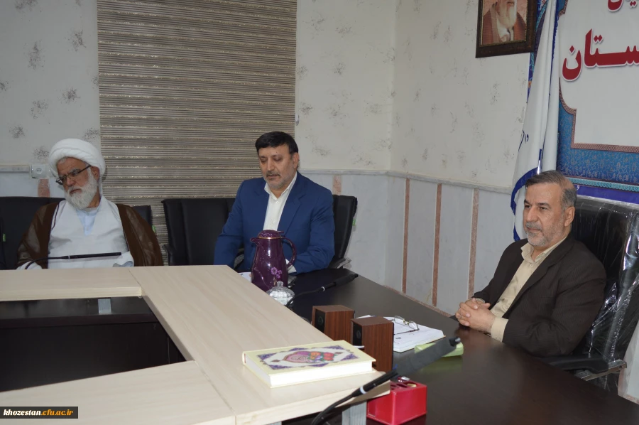 برگزاری جلسه شورای مدیریت،نظارت و ارزیابی و توسعه منابع انسانی دانشگاه فرهنگیان استان  3