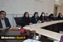 برگزاری جلسه شورای مدیریت،نظارت و ارزیابی و توسعه منابع انسانی دانشگاه فرهنگیان استان  5