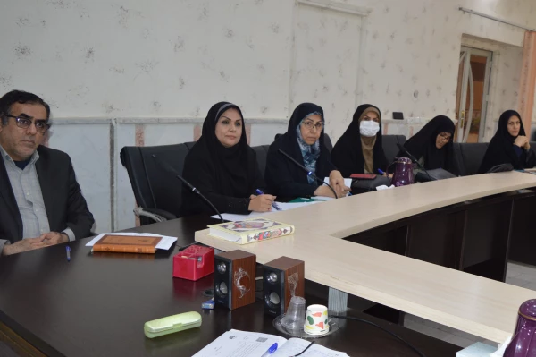 برگزاری جلسه شورای مدیریت،نظارت و ارزیابی و توسعه منابع انسانی دانشگاه فرهنگیان استان  5