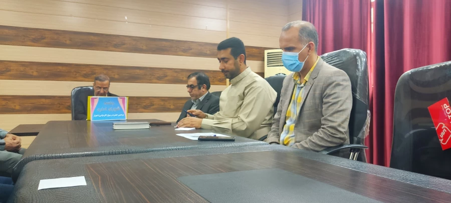 جلسه شورای اداری و معارفه دکتر اقدامی  4