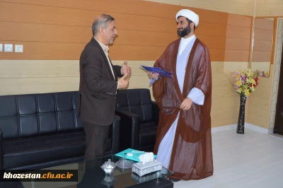 انتصاب مشاور فرهنگی مدیریت امور پردیس های دانشگاه فرهنگیان استان خوزستان