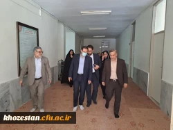 بازدید دکتر صحرائی سرپرست وزارت آموزش وپرورش  از پردیس های دانشگاه فرهنگیان استان خوزستان 2