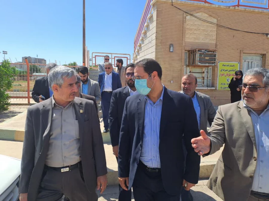 بازدید دکتر صحرائی سرپرست وزارت آموزش وپرورش  از پردیس های دانشگاه فرهنگیان استان خوزستان 3