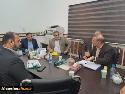 دیدار سرپرست مدیریت پردیس های دانشگاه فرهنگیان با معاون حقوقی و امور مجلس وزارت آموزش وپرورش و مدیرکل آموزش وپرورش استان 