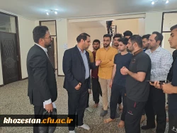 بازدید از ساختمان های  دکتر حسابی و حجاب و دیدار با دانشجو معلمان دانشگاه فرهنگیان 2