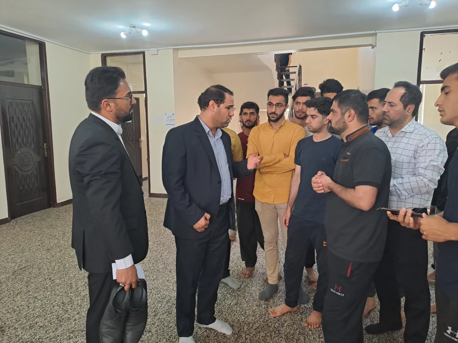 بازدید از ساختمان های  دکتر حسابی و حجاب و دیدار با دانشجو معلمان دانشگاه فرهنگیان 2