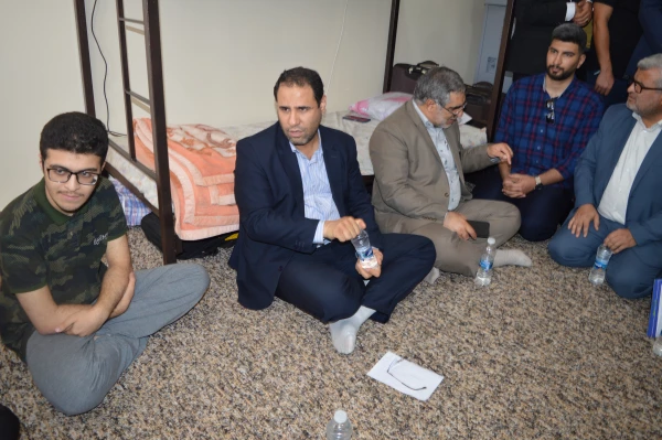 بازدید از ساختمان های  دکتر حسابی و حجاب و دیدار با دانشجو معلمان دانشگاه فرهنگیان 5