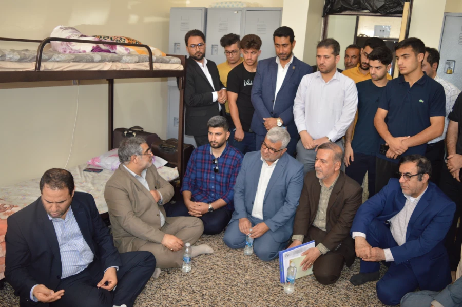 بازدید از ساختمان های  دکتر حسابی و حجاب و دیدار با دانشجو معلمان دانشگاه فرهنگیان 3