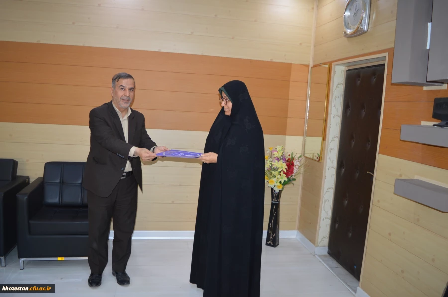 انتصاب مشاور بانوان مدیریت پردیس های دانشگاه فرهنگیان استان خوزستان  2