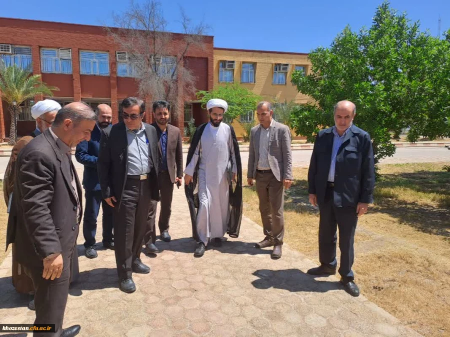 حضور معاون وزیر و رئیس سازمان پژوهش و برنامه ریزی آموزشی در دانشگاه فرهنگیان خوزستان  2