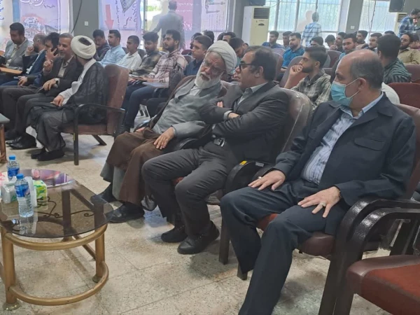 حضور معاون وزیر و رئیس سازمان پژوهش و برنامه ریزی آموزشی در دانشگاه فرهنگیان خوزستان  3