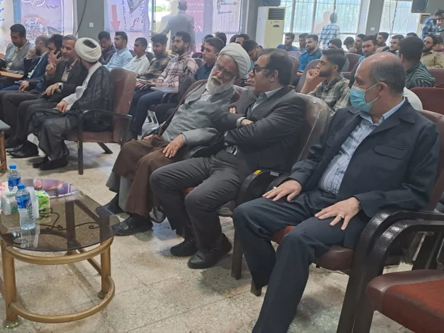 حضور معاون وزیر و رئیس سازمان پژوهش و برنامه ریزی آموزشی در دانشگاه فرهنگیان خوزستان  3