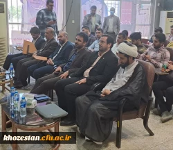 حضور معاون وزیر و رئیس سازمان پژوهش و برنامه ریزی آموزشی در دانشگاه فرهنگیان خوزستان  4
