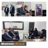 بازدید ناظر کشوری طرح سنجش عملکرد فرهنگی از دانشگاه فرهنگیان_ پردیس حضرت فاطمه الزهرا(س) اهواز