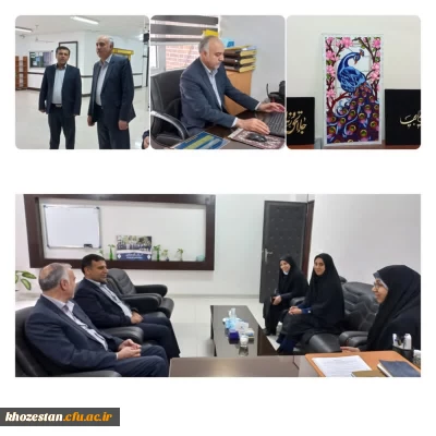 بازدید ناظر کشوری طرح سنجش عملکرد فرهنگی از دانشگاه فرهنگیان_ پردیس حضرت فاطمه الزهرا(س) اهواز