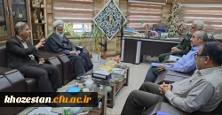 برگزاری جلسه بین مدیرکل بنیادحفظ آثار و نشر ارزش های دفاع مقدس و سرپرست مدیریت امور پردیس های دانشگاه فرهنگیان 2