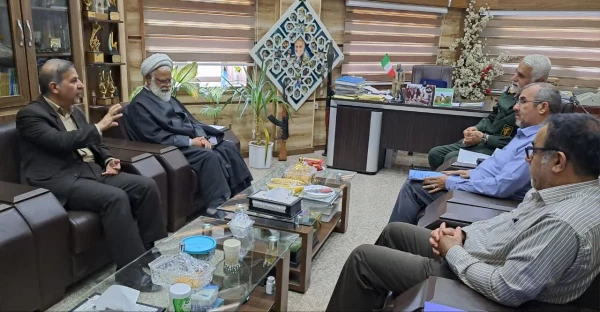 برگزاری جلسه بین مدیرکل بنیادحفظ آثار و نشر ارزش های دفاع مقدس و سرپرست مدیریت امور پردیس های دانشگاه فرهنگیان 2