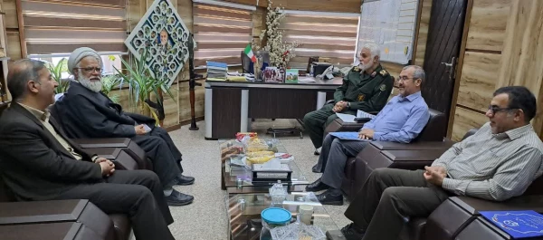 برگزاری جلسه بین مدیرکل بنیادحفظ آثار و نشر ارزش های دفاع مقدس و سرپرست مدیریت امور پردیس های دانشگاه فرهنگیان 3