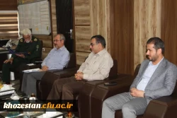 برگزاری جلسه بین مدیرکل بنیادحفظ آثار و نشر ارزش های دفاع مقدس و سرپرست مدیریت امور پردیس های دانشگاه فرهنگیان 4