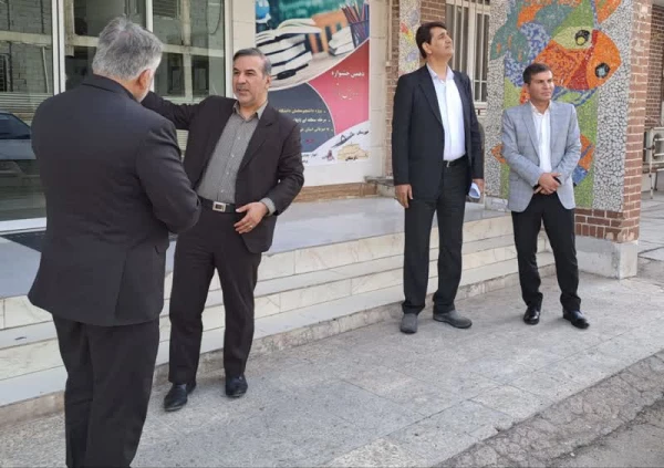 بازدید معاون و مدیرکل دفتر نظارت و ارزیابی سازمان مرکزی  از دانشگاه فرهنگیان استان خوزستان 2