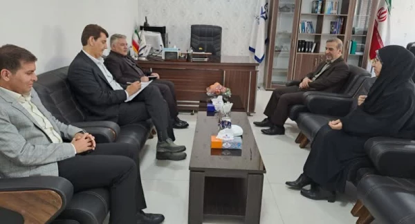 بازدید معاون و مدیرکل دفتر نظارت و ارزیابی سازمان مرکزی  از دانشگاه فرهنگیان استان خوزستان 4