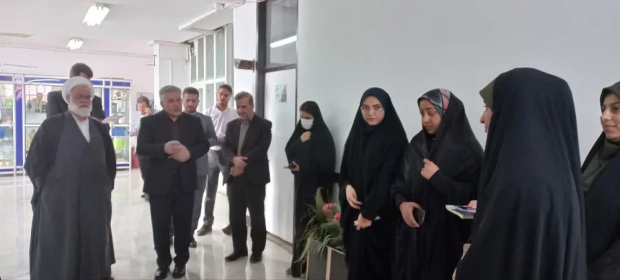 بازدید معاون و مدیرکل دفتر نظارت و ارزیابی سازمان مرکزی  از دانشگاه فرهنگیان استان خوزستان 10