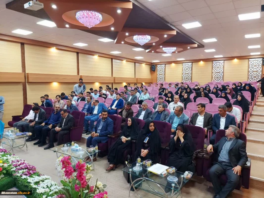 اختتامیه دهمین جشنواره تدریس برتر مرحله منطقه ی ۱۰ کشوری به میزبانی استان خوزستان