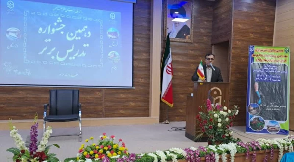 برگزاری دهمین جشنواره تدریس برتر منطقه ده کشوری به میزبانی پردیس فاطمه الزهرا دانشگاه فرهنگیان استان خوزستان 7