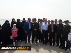 برگزاری اردوی راهیان پیشرفت ویژه اعضای هیئت علمی و اساتید دانشگاه فرهنگیان استان خوزستان 3