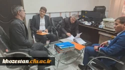 گزارش بازدید دو روزه سرپرست معاونت نظارت،ارزیابی و تضمین کیفیبت دانشگاه فرهنگیان از استان خوزستان  2