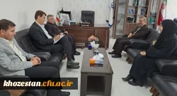 گزارش بازدید دو روزه سرپرست معاونت نظارت،ارزیابی و تضمین کیفیبت دانشگاه فرهنگیان از استان خوزستان  10