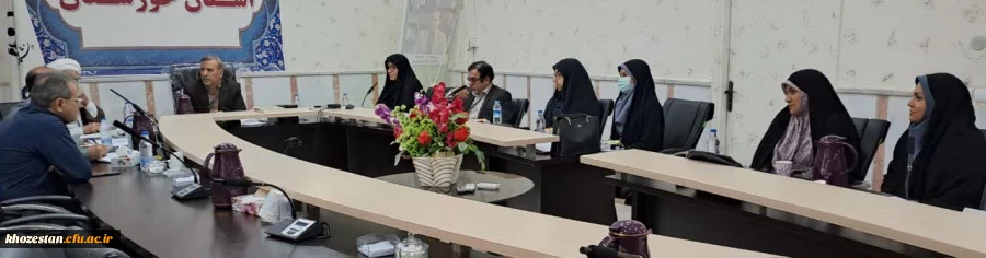 برگزاری جلسه شورای پژوهشی مدیریت امور پردیس های استان خوزستان  2