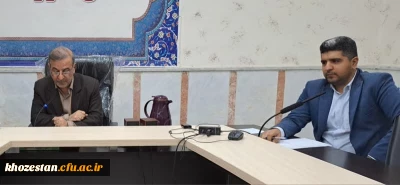 برگزاری جلسه شورای آموزشی دانشگاه فرهنگیان استان خوزستان 