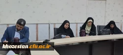 برگزاری چلسه مدیران گروه  با مدیر دانشگاه فرهنگیان استان خوزستان 3
