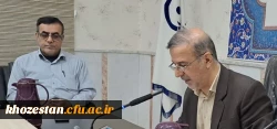 برگزاری چلسه مدیران گروه  با مدیر دانشگاه فرهنگیان استان خوزستان 6