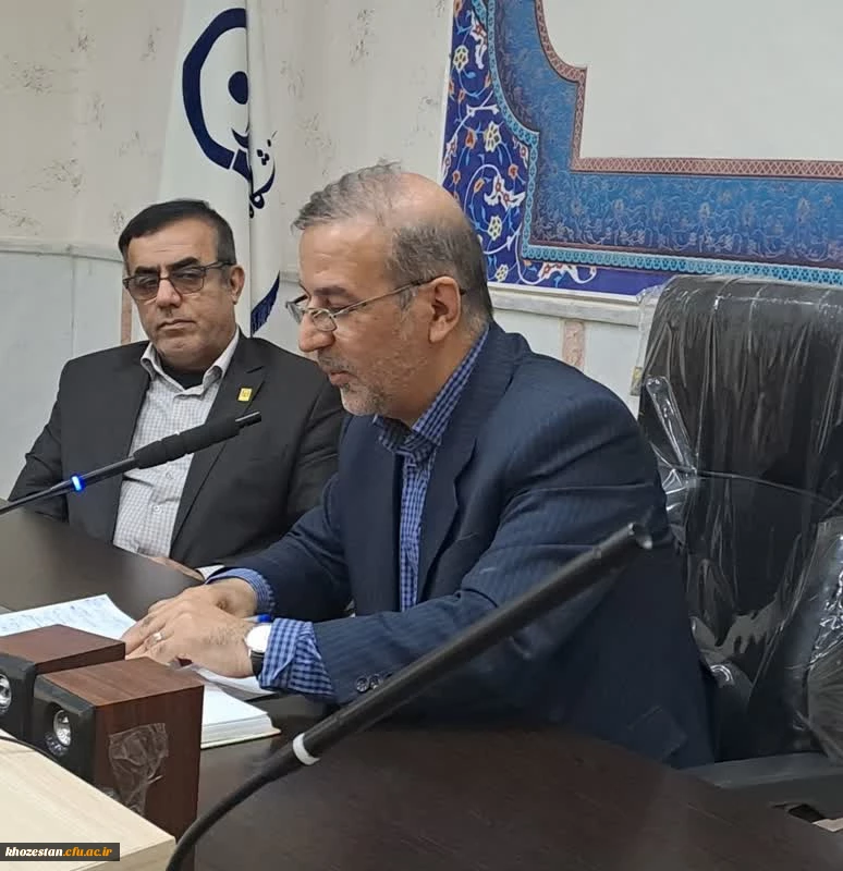 نشست مدیریت دانشگاه فرهنگیان استان خوزستان با سرپرستان شبانه روزی 2