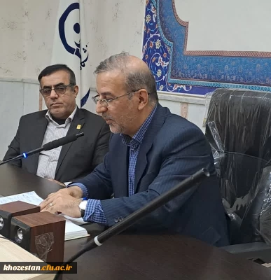 در دانشگاه فرهنگیان استان خوزستان برگزار گردید:

نشست مدیریت دانشگاه فرهنگیان استان خوزستان با سرپرستان شبانه روزی