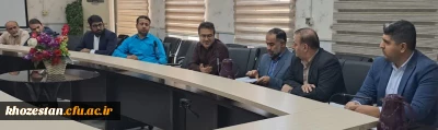 در دانشگاه فرهنگیان استان خوزستان برگزار گردید:

برگزاری جلسه کارگروه راهبری کارورزی استان خوزستان 