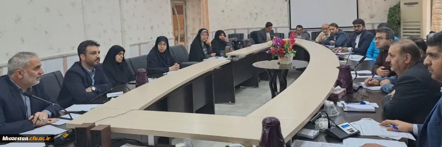 برگزاری جلسه کارگروه راهبری کارورزی استان خوزستان  6