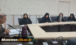 جلسه شورای مدیریت،نظارت و توسعه منابع انسانی دانشگاه فرهنگیان استان خوزستان  3