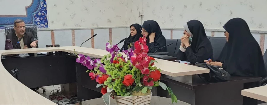 جلسه شورای مدیریت،نظارت و توسعه منابع انسانی دانشگاه فرهنگیان استان خوزستان  4