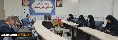 در دانشگاه فرهنگیان استان خوزستان برگزار گردید:

تشکیل جلسه شورای امر به معروف نهی از منکر دانشگاه فرهنگیان استان خوزستان