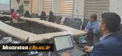 برگزاری جلسه کارگروه علمی اخذ شناسه تدریس دانشگاه فرهنگیان استان خوزستان 3