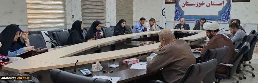 برگزاری اولین نشست تخصصی اتاق فکر حراست دانشگاه فرهنگیان خوزستان  2