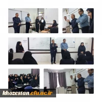 بازدید سرپرست مدیریت امور پردیس های استان خوزستان از ترم تابستانه در پردیس حضرت فاطمه الزهرا(س) اهواز