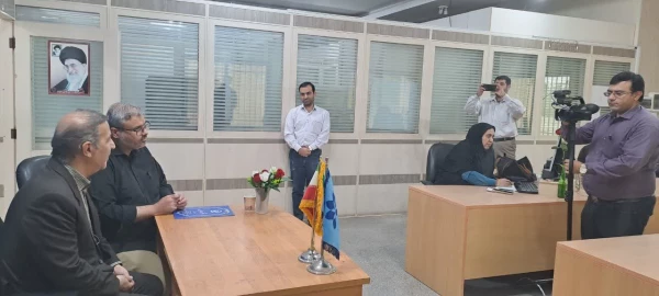 حضور مدیر دانشگاه فرهنگیان استان خوزستان در صدا و سیمای مرکز استان خوزستان به مناسبت روز خبرنگار 5